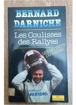 Livro Les Coulisses Des Rallyes - Bernard Darniche [1986]