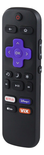 Control Compatible Con Pantalla Jvc Roku Tv