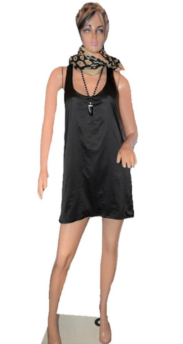 Maria Cher Vestido  Corto Modelo Stiller Color Negro Promo