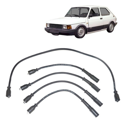 Cables De Bujia Para Fiat 147 1050 8v 1978/85