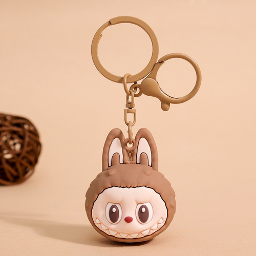 6 Piezas Labubu Keychains Colección Kawaii