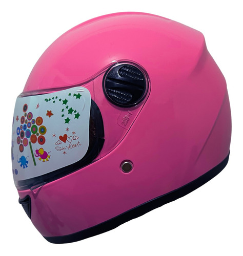 Casco Cerrado Moto Infantil Varios Colores Certificacion Dot