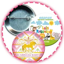 Comprar Chapas Tipo Prendedor - 55mm - Personalizadas A Tu Gusto.