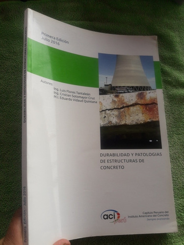 Libro Durabilidad Y Patologías De Estructuras De Concreto 