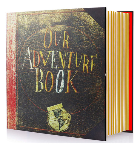 Lbum De Fotos Con Texto En Ingls Our Adventure Book, Con Pgi