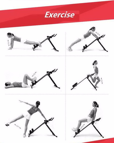 Imagen 7 de 8 de Ab Fit Máquina Abdominales Perfectos Five Minutes