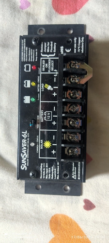 Controlador De Carga Solar Morningstar Sunsaver Ss-6l-12v.
