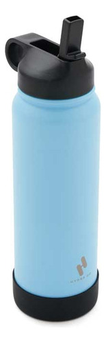 Botella Deportiva Termica Acero Inoxidable Hydra Go 1200ml Color Celeste