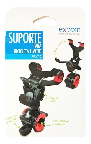 Suporte Para Celular Garra Bicicleta Moto Bike Pedestal