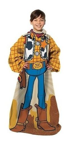 Bata Pijama Cobija Colcha Tunica Woody Toy Story Para Niños