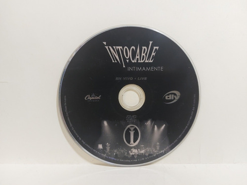 Intocable - Íntimamente (en Vivo) (solo Cd Sin Portadas) 