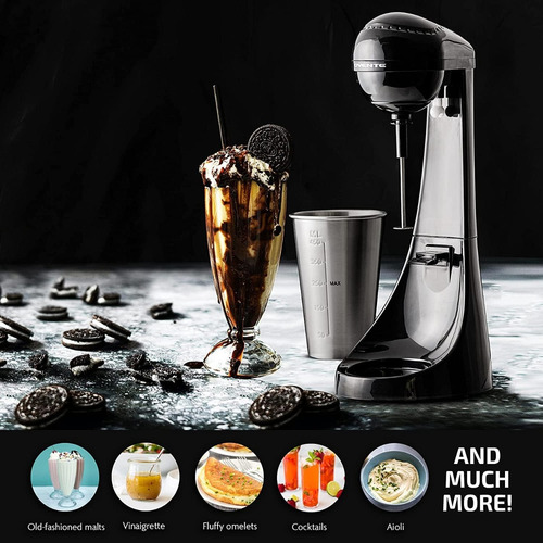 Máquina Para Batidos 2 Velocidades Con Vaso De Acero Inox
