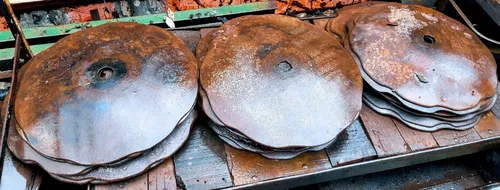 Antiguo Disco De Arado.gigante.no Hago Envios.tubos Larralde (Usado)