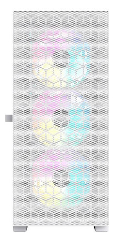 Gabinete Gamer Acegeek Shield D440 Mid-tower Lat De Vidro Wh