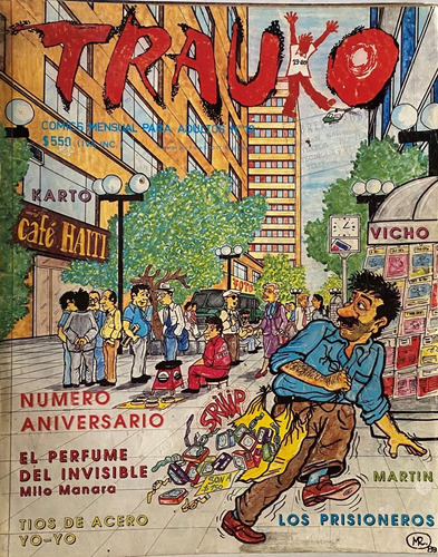 Revista Trauko, Historieta Chilena Nº12, 1989, Ex03b5