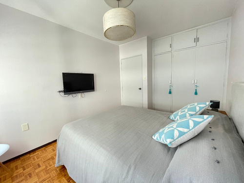 Imagen 12 de 14 de Alquiler Hermoso Apartamento 1 Dormitorio Completamente Equipado, Con Todos Los Servicios, Alquiler Temporal / Cordón