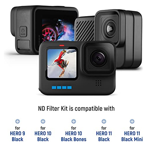 Neewer Nd - Juego De Filtros Compatibles Con Gopro Hero 12 H