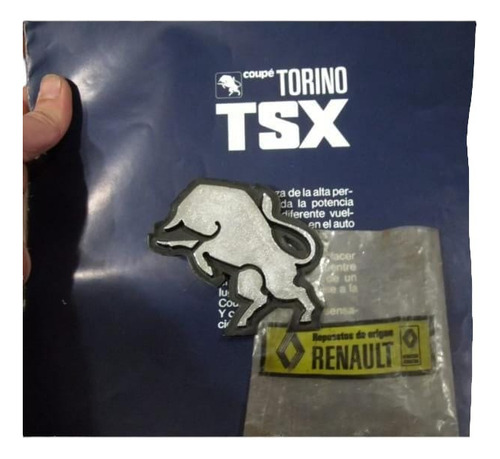 Insignia Toro De Parrilla Torino Tsx Nueva Original Unica!!!