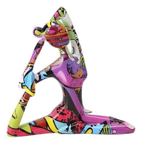 Figuras De Yoga Estatuilla De Resina B El 17,5x4x16cm