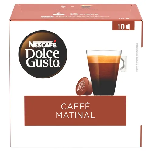 Cápsulas Café Nescafé Dolce Gusto Caffè Matinal 10 Unidades
