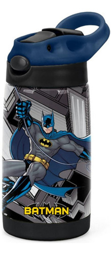 Garrafa Escolar Batman 500ml Aço Inoxidável