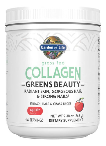 Garden Of Life - Grass Fed Collagen Beauty - Polvo De Colage