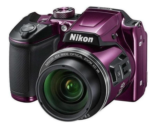  Nikon Coolpix B B500 compacta avanzada color  púrpura