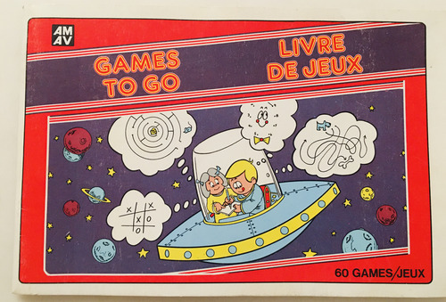 Games To Go Livre De Jeux 60 Games-jeux Amav 1985