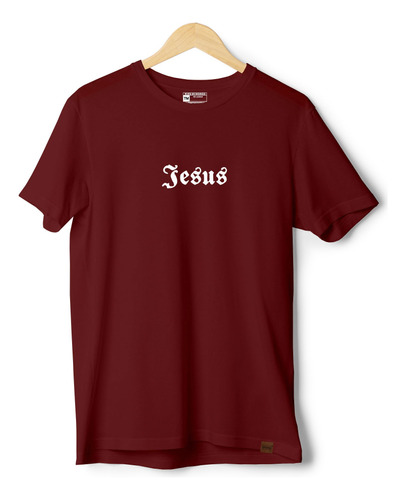 Camiseta Jesus 100% Algodão T-shirt Masculina Gospel Cristã