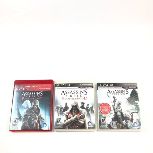Juegos Ps3 Assassin's Creed Collection Seminuevos Ee