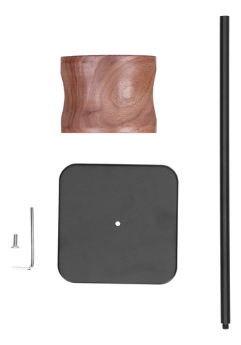 Soporte De Pantalla Para Auriculares, De Metal, Nogal, En Fo