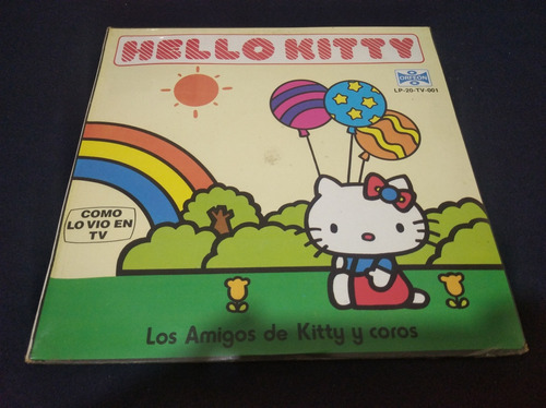 Los Amigos De Hello Kitty Lp Vinil Sanrio Manga Anime Japón 