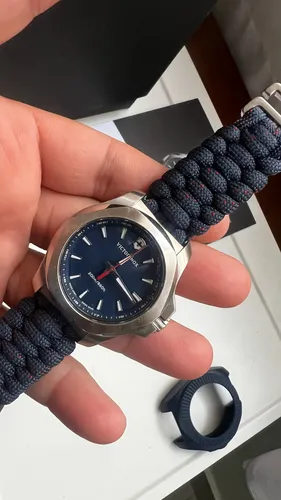 Reloj Victorinox 241770 Mujer Paracord Azul Oscuro (Usado)