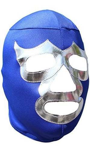 Blue Demon Lycra Lucha Libre Luchador Mascara Tamaño Adulto