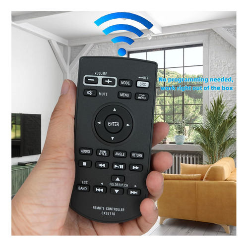 Control Remoto De Reemplazo Para Pionero Avh-x390bs Cd Cd Av