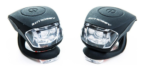 Pisca Luz Traseira Absolute Jy-267-2 Preto Par Bike