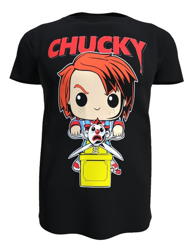 Polera Diseño Chucky Funko, 100% Algodon