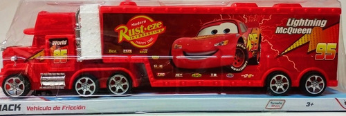 Tráiler  Rayo Mcqueen Cars Fricción 37 Cms  Envio Gratis 