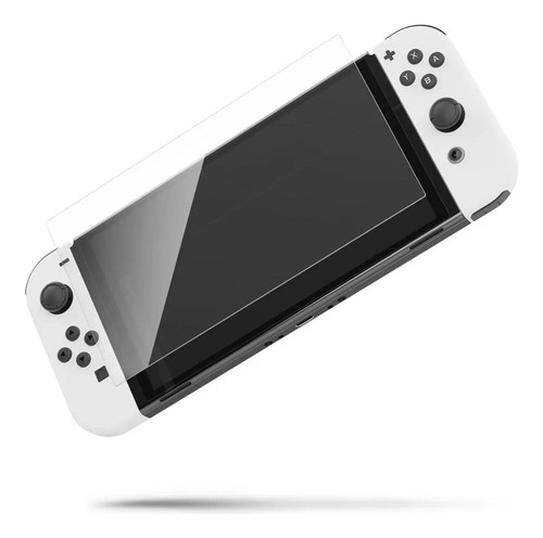 Vidrio Templado Hd Nintendo Switch Oled Y Kit Limpia Instala