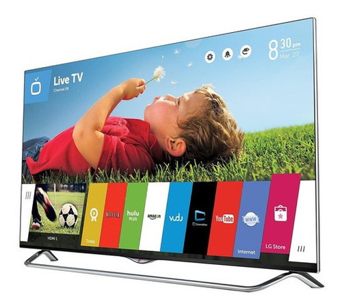 Imagem 1 de 10 de Smart Tv LG 4k 55ub855polegadas Tela Ñ Quebrada Mas Comlinha