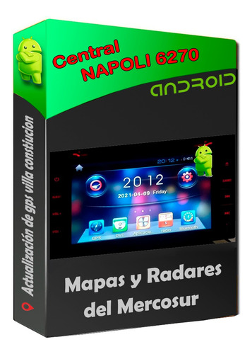 Actualizacion Estereo Napoli 6270 Igo Android Mapas Mercosur