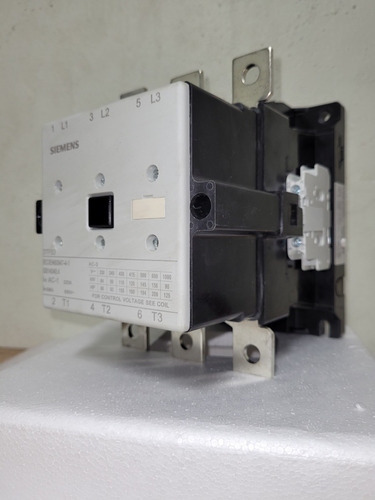 Contator Siemens 3tf53 22-0xn2 3p 220v 2na+2nf 205a (ac-3)