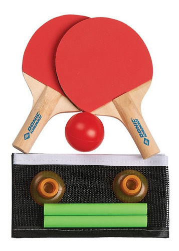 Mini Set De Ping Pong Paletas Pelota Malla