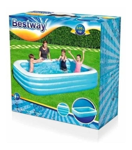 Piscina Rectangular Besttway 3.05x1.83m X65cm