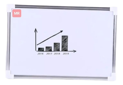 Pizarra Acrílica Imantada Doble Cara Para Colegio Empresa 