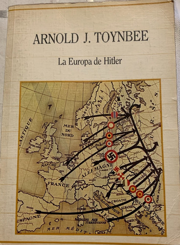 Libro La Europa De Hitler Arnold J. Toynbee Ed. Sarpe