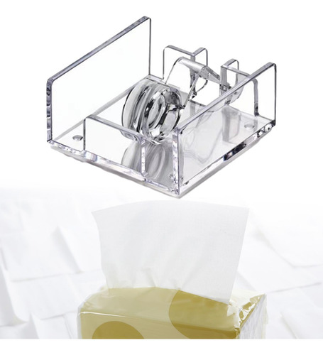 6 Servilleteros De Papel Con Brazo Ponderado, Toallas, Notas