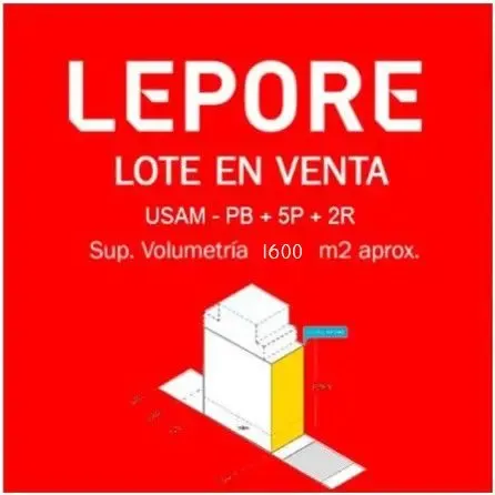 Foto 1 — Terreno En Venta En Almagro