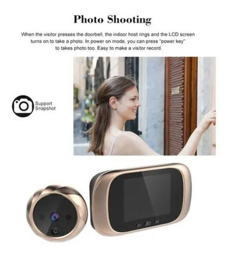Imagen 5 de 5 de Ojo Mágico Digital Inteligente Pantalla