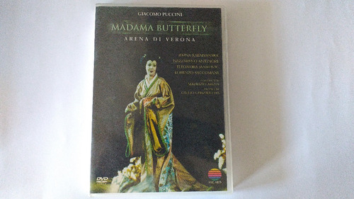 Dvd   Madama Butterfly/ Puccini/  Arena Di Verona